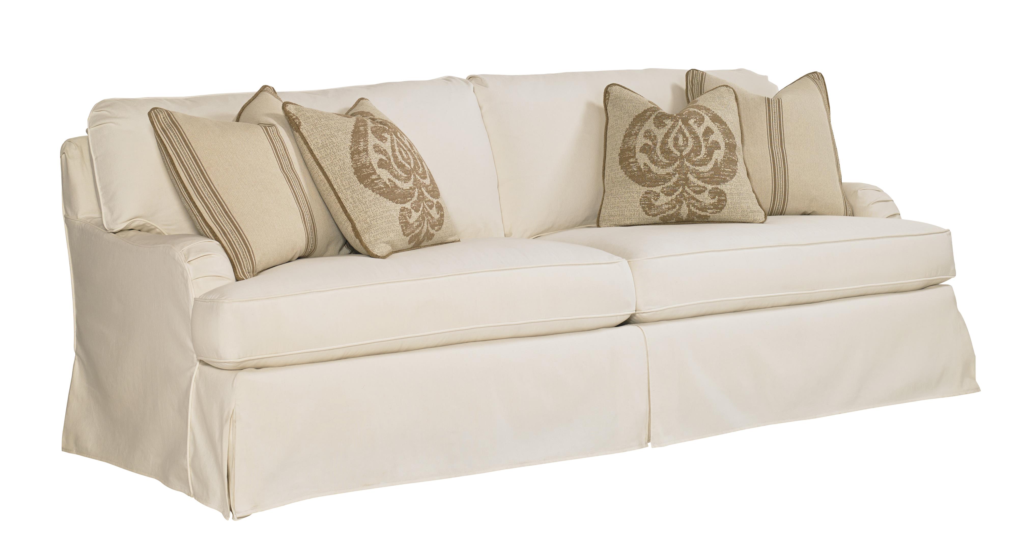 Lexington Coventry Hills Stowe Slipcover Sofa with English Arms